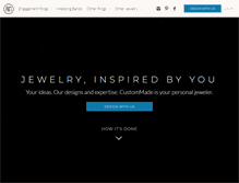 Tablet Screenshot of custommade.com
